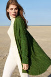 Lana Grossa LONGLINE CARDIGAN Brigitte No. 2