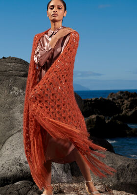 SHAWL Silkhair from Lana Grossa