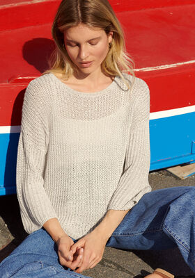 PULLOVER Solo Lino from Lana Grossa