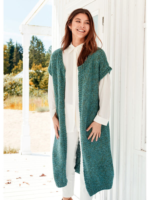 Lana Grossa VEST Lala Berlin Lovely Cotton & Brillino