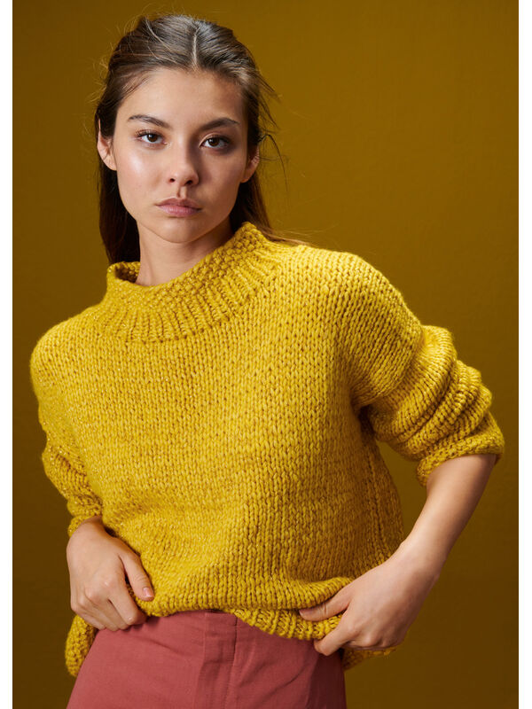 Lana Grossa PULLOVER Lala Berlin Lovely Cotton & Brillino