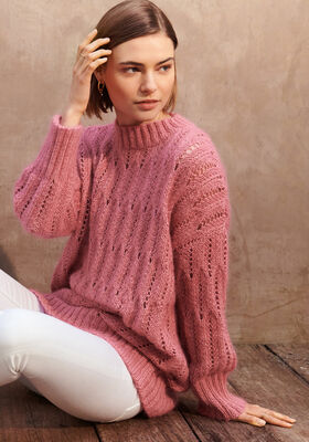 PULLOVER Linarte & Silkhair from Lana Grossa