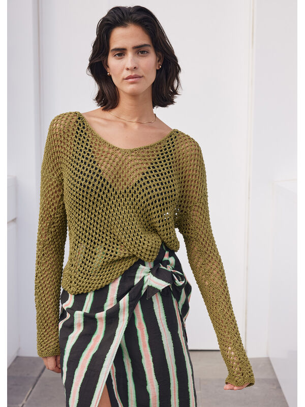 Lana Grossa PULLOVER Solo Lino