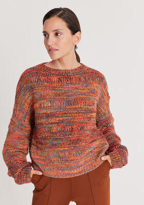 PULLOVER Cool Merino Big Color from Lana Grossa