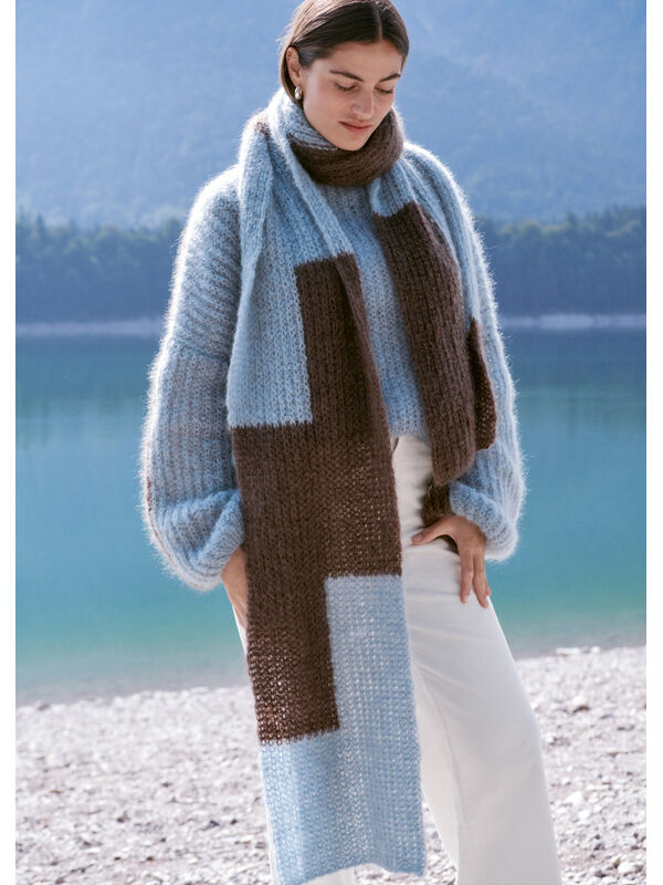 Lana Grossa SCARF Mohair Moda