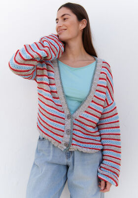 CARDIGAN Diversa, Riccio, Sottile & Promessa from Lana Grossa