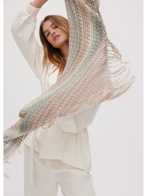 Lana Grossa TRIANGULAR SHAWL Cotonella