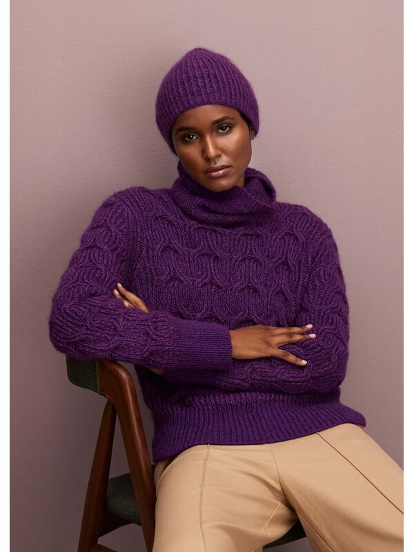 Lana Grossa PULLOVER Silkhair & Ecopuno