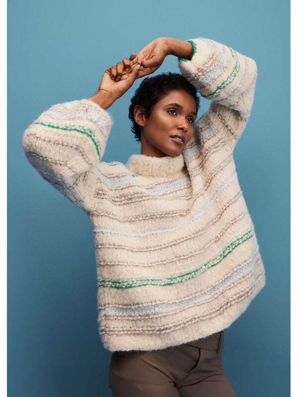 Lana Grossa PULLOVER Royal Alpaca & Alpaca Air