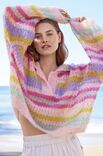 Lana Grossa PULLOVER Natural Superkid Tweed