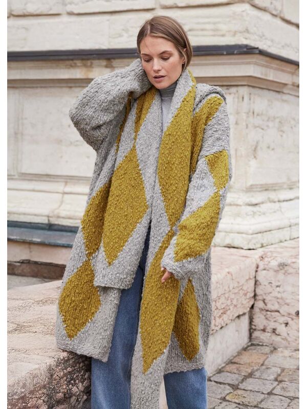 Lana Grossa OVERSIZED COAT Caramella