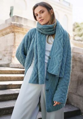 SCARF Nebbia from Lana Grossa