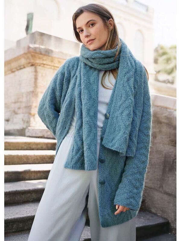 Lana Grossa SCARF Nebbia