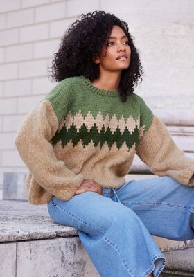 PULLOVER Royal Alpaca, Winter Softness & Glamour from Lana Grossa