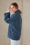 Lana Grossa CROCHET CARDIGAN Alpaca Air II