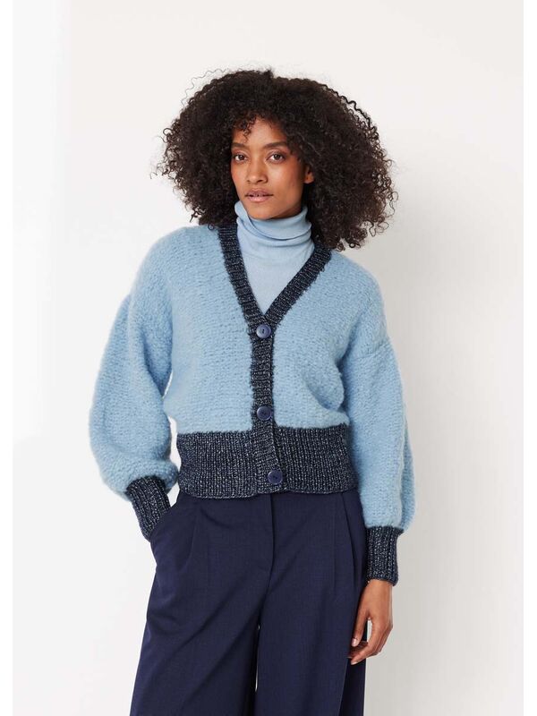Lana Grossa CARDIGAN Royal Alpaca & Lucida