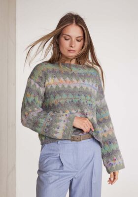 PULLOVER Brigitte No. 2 & Cassata from Lana Grossa