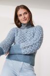 Lana Grossa CROCHET PULLOVER Mohair di Gio & Lucida