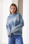 Lana Grossa PULLOVER Airy & Picasso