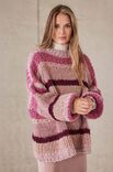 Lana Grossa OVERSIZED PULLOVER Caramella, Alpaca Air II, Orsetto & Silkhair