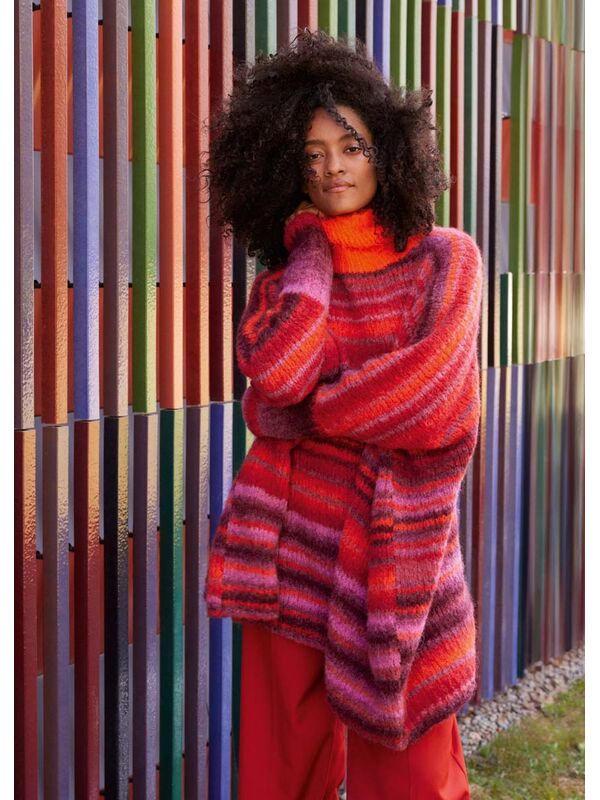 Lana Grossa PONCHO PULLOVER Gigante & Basta