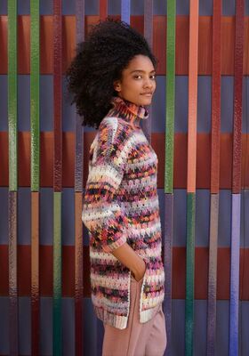 CROCHET TUNIC Picasso from Lana Grossa