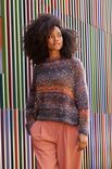 Lana Grossa PULLOVER Gigante Multi & Cosmo