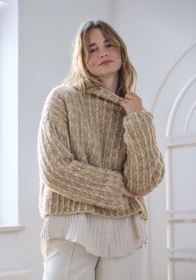 PULLOVER Alpaca Air II from Lana Grossa