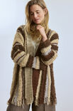 Lana Grossa SIDEWAYS CARDIGAN Orsetto Mouliné, Orsetto & Baco Bamboo