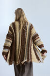 Lana Grossa SIDEWAYS CARDIGAN Orsetto Mouliné, Orsetto & Baco Bamboo