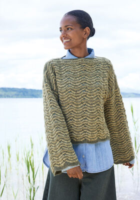 PULLOVER Nebbia from Lana Grossa