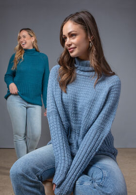 TOP DOWN SWEATER from FILATI Studio