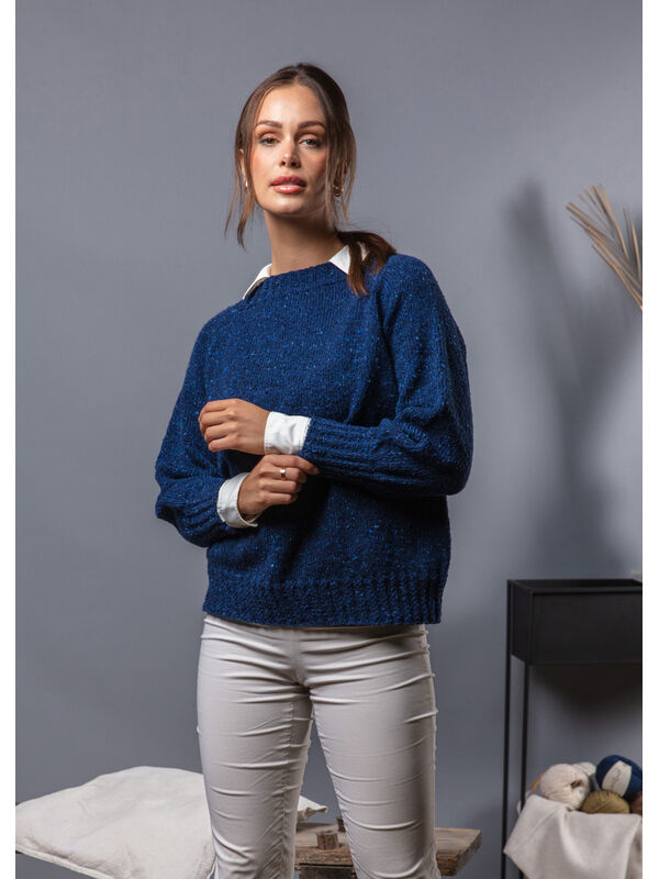 FILATI Studio TOP DOWN SWEATER Landlust Soft Tweed 180