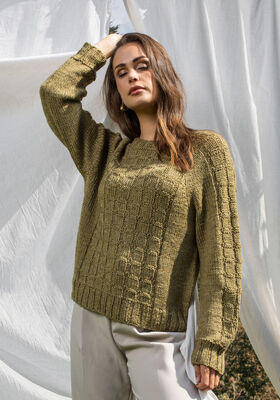 TOP DOWN SWEATER from FILATI Studio