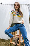 FILATI Studio TOP DOWN SWEATER Cool Wool