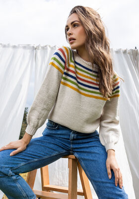 TOP DOWN SWEATER Cool Wool from FILATI Studio