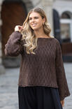 FILATI Studio CROCHET PULLOVER Cool Wool Vintage