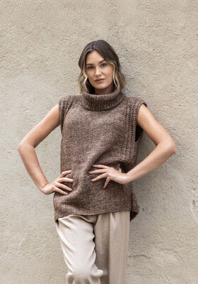 SLIPOVER Natural Alpaca Pelo from FILATI Studio