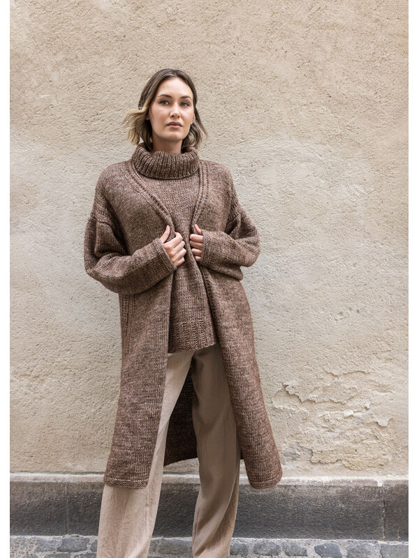 FILATI Studio COAT Natural Alpaca Pelo