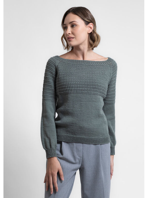 FILATI Studio TOP DOWN PULLOVER Cool Wool