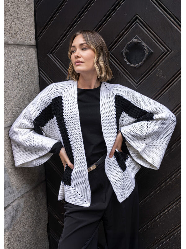 FILATI Studio CROCHET CARDIGAN Merino Uno