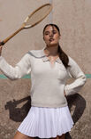 FILATI Studio CROCHET POLO PULLOVER Landlust Alpaka Merino 160