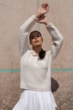 FILATI Studio CROCHET POLO PULLOVER Landlust Alpaka Merino 160