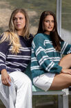 FILATI Studio STRIPED PULLOVER Landlust Kidmohair