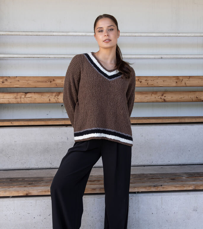 Lana Grossa TOP DOWN PULLOVER Orsettini