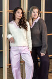 FILATI Studio TOP DOWN POLO PULLOVER Mohair di Gio