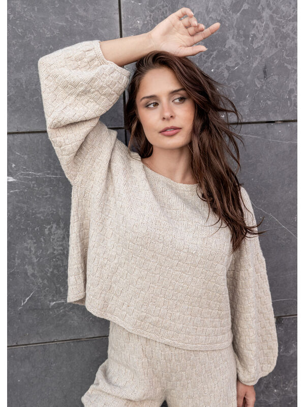 FILATI Studio TOP DOWN PULLOVER Cashmere 16 fine
