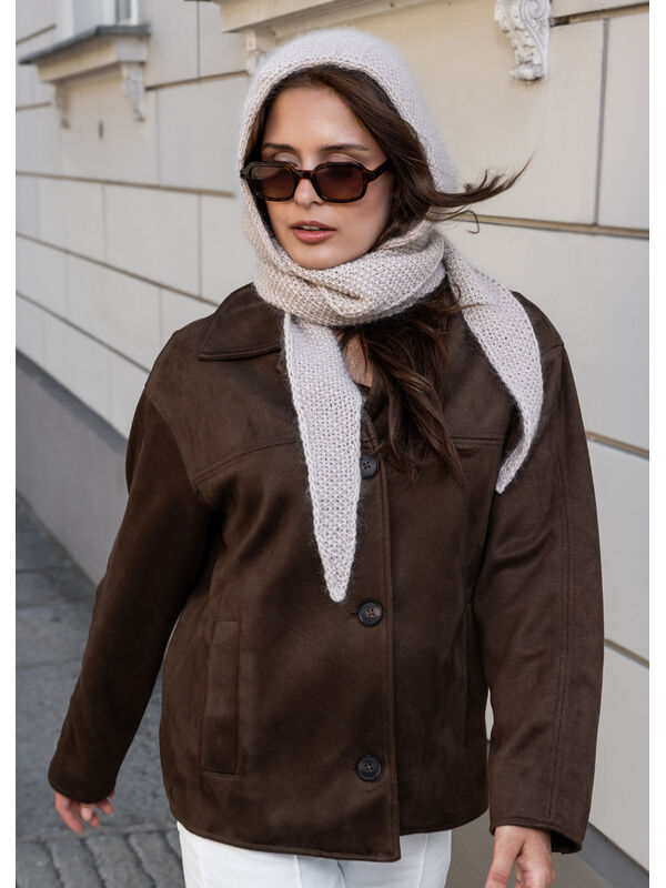 FILATI Studio HOODED SCARF Cool Wool & Silkhair
