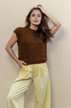 FILATI Studio TOP DOWN SLIPOVER Alta Moda Alpaca