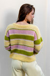 FILATI Studio TOP DOWN STRIPED PULLOVER Filo di Gio